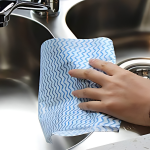 Pano Nao Tecido Multiuso Rolo  25 Pcs Azul - Imagem 3