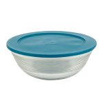 Tigela Round C/. Tpa Plastica 3L Espiral 26X10X26C