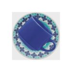 Conjunto de Chá Oxford Donna Lola com 12 Peças em Cerâmica Azul - Imagem 3