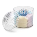 Porta Algodao E Cotonetes Cristal - Imagem 4