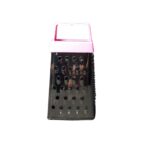 Mini Ralador em Inox com Cabo Plástico Colorido – Ideal para Pequenos Cortes (6x3 cm) - Imagem 2