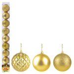 Bola Tb Diamante 5Cm 9Pcs Dour