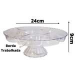 Petisqueira C/ Pe - Transparente - Imagem 3