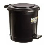 Lixeira Elegance C/ Pedal Preto