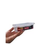 Pote Com Trava 460Ml Baixo Transparente - Imagem 2