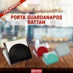 Porta Guardanapos Rattan Vermelho - Imagem 4