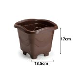 Vaso Quadrado Pequeno - Imagem 2