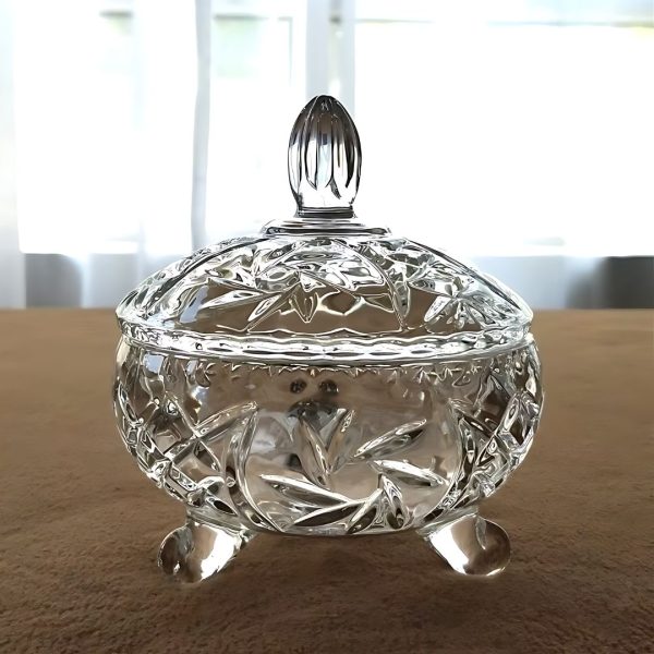 BOMBONIERE POTICHE 10X10CM