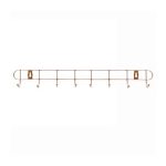 Aramado Rose Cabideiro 8 Ganch