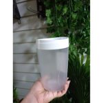 Pote Hermetico Rosca Tpa Branca 1L - Imagem 2