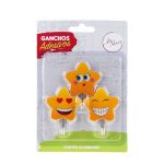 GANCHO ADES SMILE ESTRELA 3PCS - Imagem 2