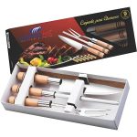 1-036 Conjunto Churrasco 9Pcs