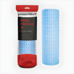 Pano Nao Tecido Multiuso Rolo  25 Pcs Azul