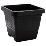 Vaso  Quadrado G 11L - Preto - Imagem 2