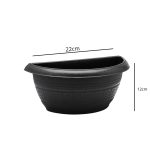 Vaso  1,7 L De Parede - Preto - Imagem 2