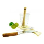 1-180 Conjunto Caipirinha Colher De Inox - Imagem 3