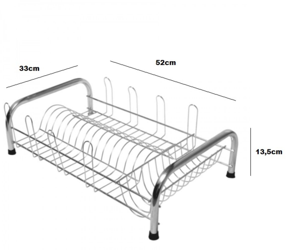 4306-Escorredor De Pratos Tub 1 An Esp - Iril - Imagem 2