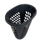 Cesto Oval Elegance Preto 60 Lts Coleta Seletiva 7898280076395 - Imagem 3