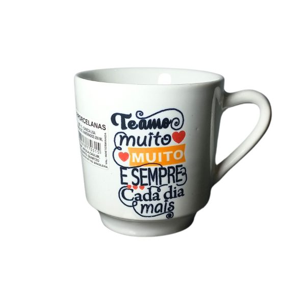 Caneca Lisa Dec Namorados - Hr Porcelanas