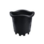 Vaso Redondo Grande Preto