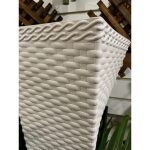 Vaso Para Planta Rattan Pequeno Modelo Twister 12 Litros - Imagem 4