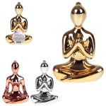 Enfeite Ceramica Yoga Shinning
