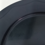 Prato Para Sobremesa De Plástico - Preto - Imagem 3