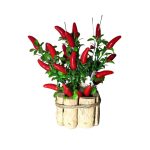 Cachepot 6 X 6Cm Madeira Cafe