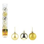 Bola Tb Lisa 3Cm 7Pcs Dourada
