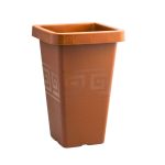 Vaso  Grego Quadrado 19,5 Litros - Terracota