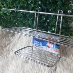 SUPORTE SHAMPOO COM SABONETEIRA CR - Imagem 2