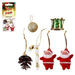 Enfeite Mix Com 6 Pcs