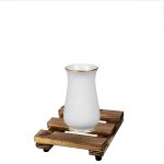 Suporte Vaso 01 Madeira 20 Cm - Imagem 3