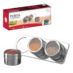 Porta Temperos C/3 Inox - Zeim - Imagem 4