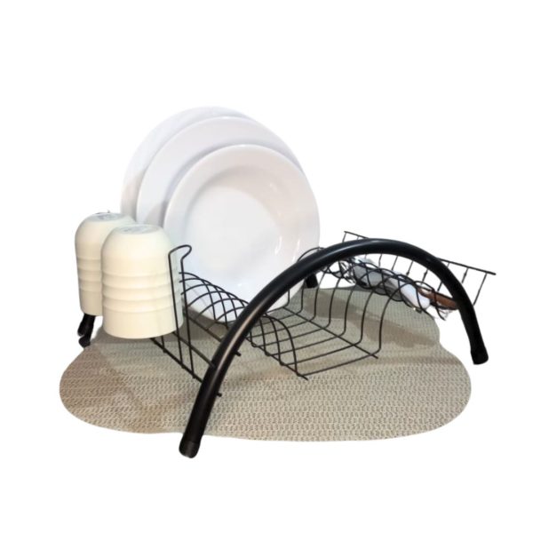 4-175 ESCORREDOR DE LOUCA ARCO TOP - PRETO