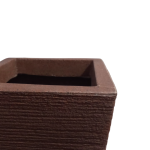 Vaso Coluna Quadrada REF 99 28x22 cm Polietileno - Imagem 6