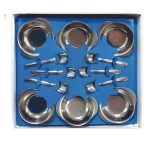 Conj De Tacas P/Sobremesa 12 Pcas Inox - Mega Inox - Imagem 4