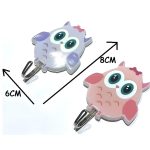 Kit 3 Ganchos - Plastico - MG1743 7892017102227 - Imagem 2