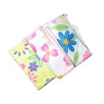 Kit com 3 Panos de Microfibra 30x30cm Estampas Sortidas - Alta Absorção e Praticidade