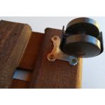 Suporte Para Vaso De Planta Com Rodinha De Madeira - Imagem 2