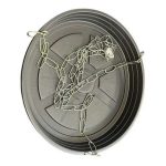 Prato 11 Cm Pt Com Corrente 24 Cm Za - Imagem 4