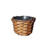 Vaso Cacto Medio Junco Sintetico - Imagem 2