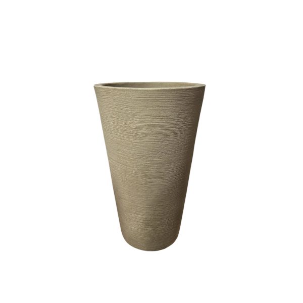 Vaso Coluna Redonda Ref76 39X33Cm Polietileno