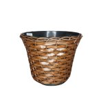 Vaso Crisantemo S/Borda 16X19 Junco Sintetico