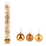 Bola Tb Lisa 6Cm 8Pcs Bronze - Imagem 2