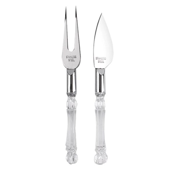Conj Para Queijo 2Pcs Cabo Acr