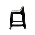 Banqueta Com Encosto Preta Coleta Seletiva - Imagem 2