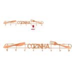 Aramado Rose Cabideiro Cozinha