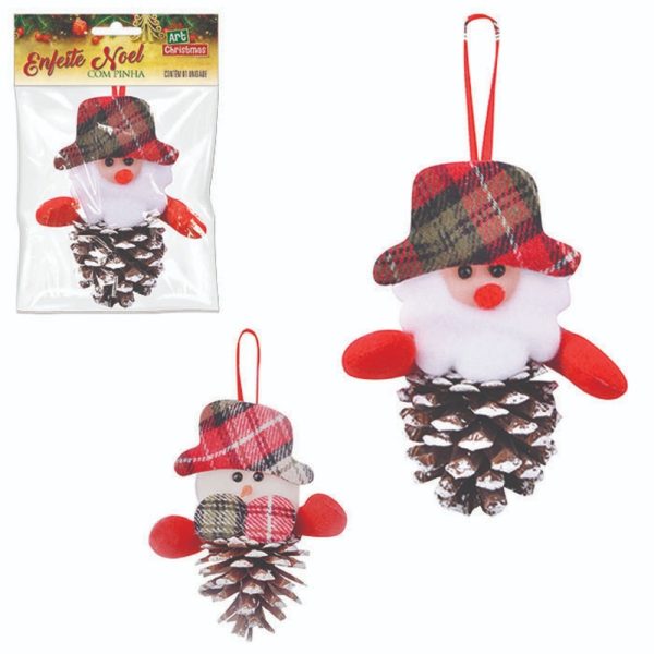 Fam Xadrez Noel Com Pinha De 6