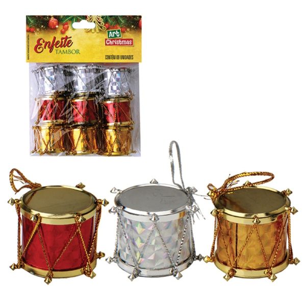 Enf Tambor 2,5Cmx9Pcs 3Cores